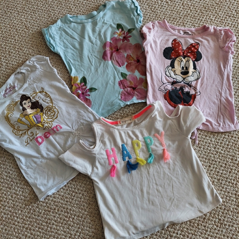 Kids bundle summer tops size 6t,5t